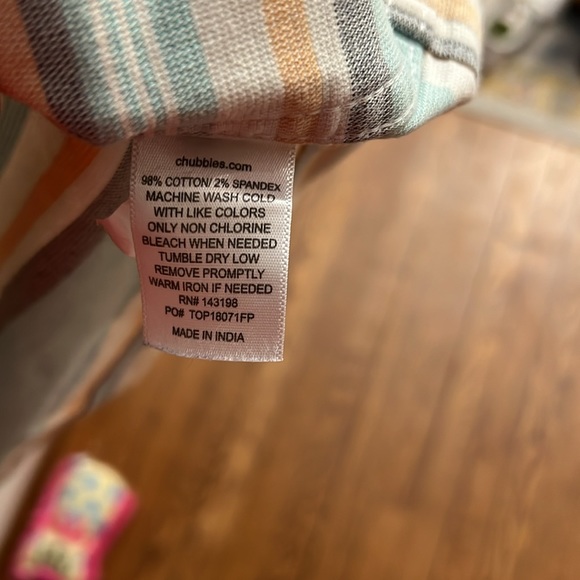 Chubbies Hoodie Mens medium Beach Club Treemeister Baja Long Sleeve Pullover. - Picture 3 of 7